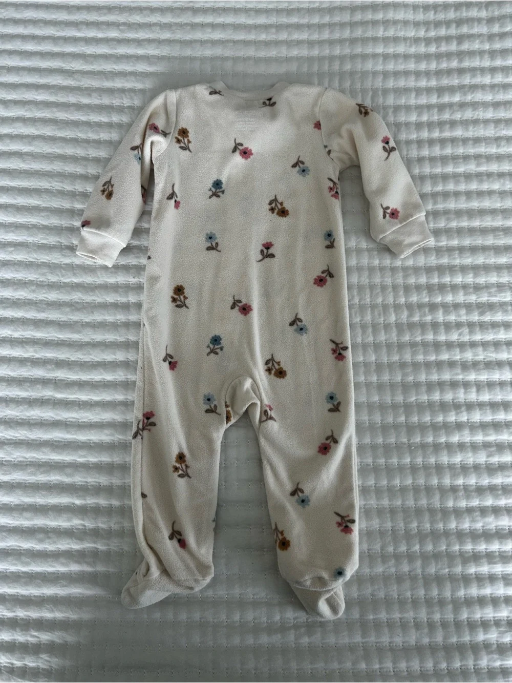 Carter’s Cream Floral Baby Sleep Sacks - Pair